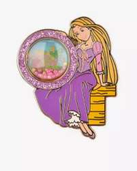 70680 - BoxLunch - Disney Characters Dome - Tangled Rapunzel Floral Dome - Disney Licensed alternate image