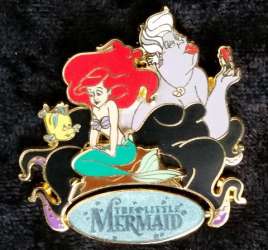 The Little Mermaid - Little Mermaid 25th Anniversary - Ariel, Flounder and Ursula - MLT