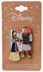 71200 - BoxLunch - Couple Pin Sets Collection - Mulan & Shang - Disney Licensed alternate image