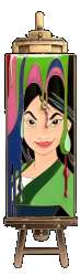 Artist’s Easel Series - Mulan - ART