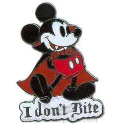 "I Don't Bite" Vampire Mickey