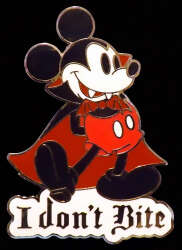 "I Don't Bite" Vampire Mickey