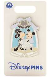 71456 - Wedding - Mickey & Minnie under wedding bells alternate image