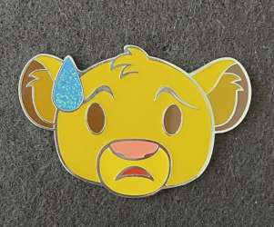 'Emoji Blitz - Lion King - Sad Simba - HKDL'