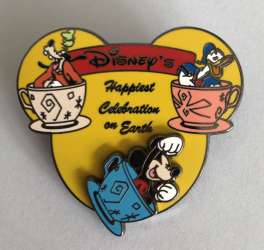 71502 - Kellogg’s - Happiest Celebration on Earth Teacups - Disney Licensed alternate image