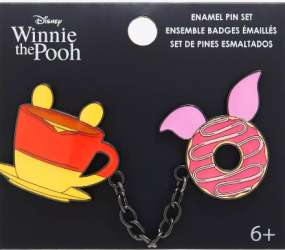 71677 - Hot Topic - Disney - Winnie The Pooh Coffee Donut Set - Loungefly alternate image