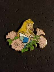 41660 - Among Flowers - Aurora Among Flowers - Disney Auctions alternate image