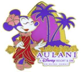 71705 - Aulani Resort & Spa - Purple Tropical Minnie with Arches (Ko Olina) - Disney Vacation Club alternate image