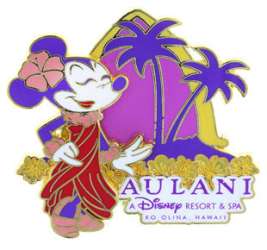71705 - Aulani Resort & Spa - Purple Tropical Minnie with Arches (Ko Olina) - Disney Vacation Club alternate image