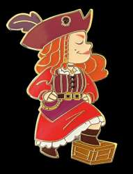 Pirates of the Caribbean Cuties Booster Set - Captain Redd ONLY - MLT