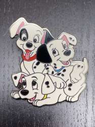 2352 - Disney Movie Club - Puppy Pile (Red, Blue, and Yellow Collars) - Disney Movie Rewards alternate image