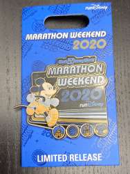 'runDisney: Walt Disney World Marathon Weekend - Running Mickey Marathon Weekend Logo - WDW'