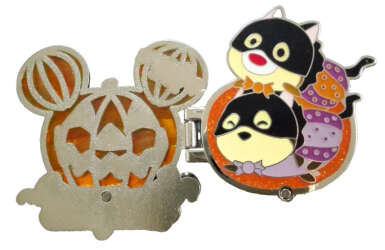 71896 - Halloween 2016 - Chip and Dale Tsum Tsum Hinged Pumpkin - Hong Kong Disneyland alternate image