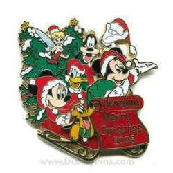 Merry Christmas 2006 Characters in sleigh