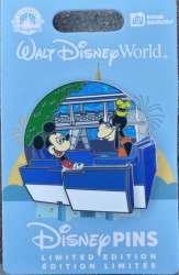 71950 - WDW Annual Passholder Exclusive 2024 - Tomorrowland - Transit Authority PeopleMover - Mickey and Goofy - Walt Disney World alternate image