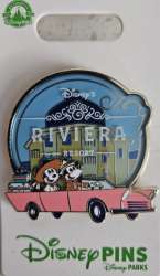 71990 - Disney’s Riviera Resort - Mickey and Minnie in Pink Convertible Car - Disney Vacation Club alternate image
