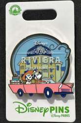71990 - Disney’s Riviera Resort - Mickey and Minnie in Pink Convertible Car - Disney Vacation Club alternate image