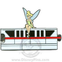 Gold Card Collection - Red Monorail - Tinker Bell - WDW