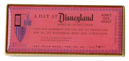 72279 - Dateline: Disneyland 1955 - Adult Guest Ticket - Disneyland Resort alternate image