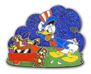 Donald Chip and Dale