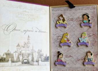72422 - Princess Fantasy Faire - Princess Fantasy Faire pin set - Disneyland Resort alternate image
