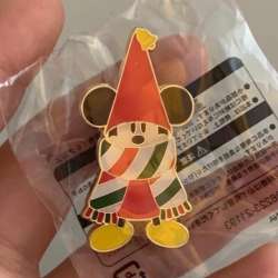 72425 - Tokyo DisneySea Abu's Bazaar Game Prizes - Festive Winter 2021 - Lil Ring Ring in Holiday Scarf (Red Hat Version) - Tokyo Disneyland Resort alternate image