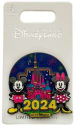 72482 - 2024 Dated Year Pins - Hong Kong Disneyland Logo - Hong Kong Disneyland alternate image