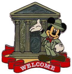 'The Museum of Pin-tiquities - Disney Pin Celebration 2009 - Mickey Mouse Welcome - WDW'