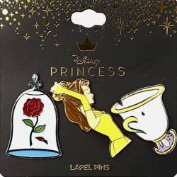 Click to view the Beauty and the Beast 3 pin set - Belle details