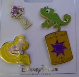 Tangled Icons - 4 pin set