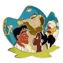 72740 - The Princess and the Frog - Naveen, Tiana, Louis, Mama Odie, Juju and Ray in Lotus alternate image