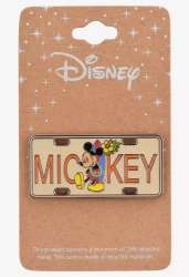 72800 - BoxLunch - Disney - Mickey Mouse License Plate - Disney Licensed alternate image