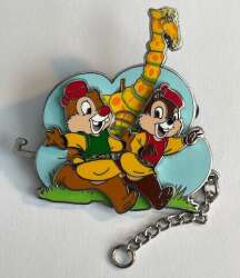Chip and Dale with Giraffe