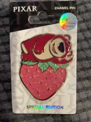 72858 - Pink A La Mode (PALM) Exclusives - Lotso sleeping on glitter strawberry - Disney Licensed alternate image