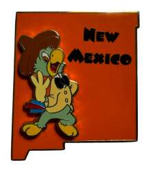 7288 - State Character Pins - New Mexico - Jose Carioca alternate image