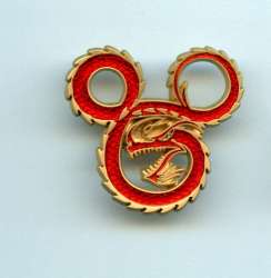 72895 - Disney Dragon (Surprise) - Chinese Red - Walt Disney World alternate image