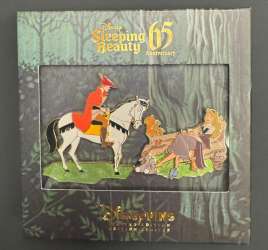 'Prince Philip and Briar Rose - Boxed Pin Set - MLT'