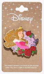 72919 - BoxLunch - Disney - Sleeping Aurora Floral Frame - Disney Licensed alternate image
