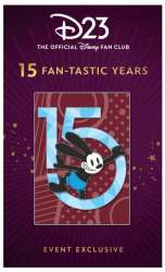 73043 - D23 15 Fan-tastic Years - 15th Celebration Portraits Collection - Oswald the Lucky Rabbit - Disney Employee Center alternate image