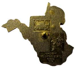 'State Character Pins - West Virginia - Grumpy - MLT'