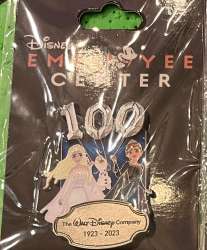72818 - DEC 100 Walt Disney Co Years Balloon Series - Elsa, Olaf, and Anna - Disney Employee Center alternate image