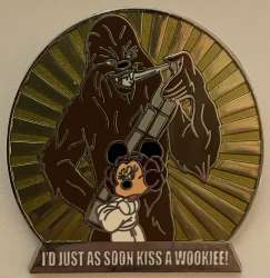 74966 - Star Wars - Minnie Mouse - I'd Just as Soon Kiss a Wookie alternate image