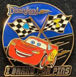 72719 - Pin Trading Nights 2008 - Cars Lightening McQueen - I Brake For Pins - Disneyland Resort alternate image