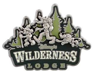 26109 - Disney's Wilderness Lodge - Hiking Gang - Sculpted Mickey, Goofy, and Pluto - Walt Disney World alternate image