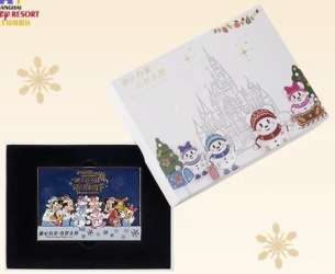 73287 - Boxed Greeting Card Collection - Winter Frostival Snowmen - Shanghai Disney Resort alternate image