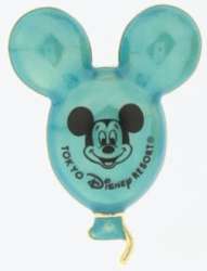 Teal Mickey Balloon