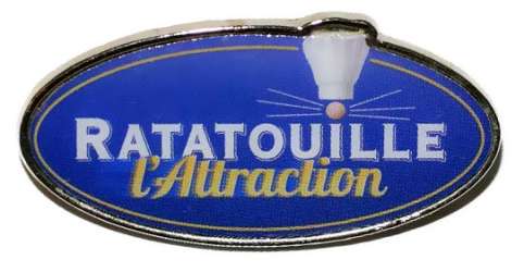 Oval Ratatouille l'Attraction Logo