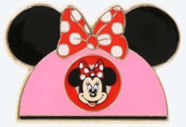 Mickey and Minnie Ear Hat Pin Set - Minnie ONLY