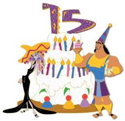 D23 15 Fan-tastic Years - 15th Anniversary Cakes Collection - Yzma and Kronk - DEC
