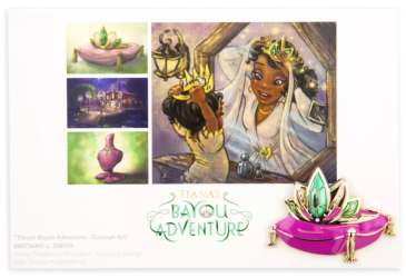 73375 - Disney Artist Concept Art Series - Tiana's Tiara - The Art of Tiana's Bayou Adventure (Black History Month) alternate image